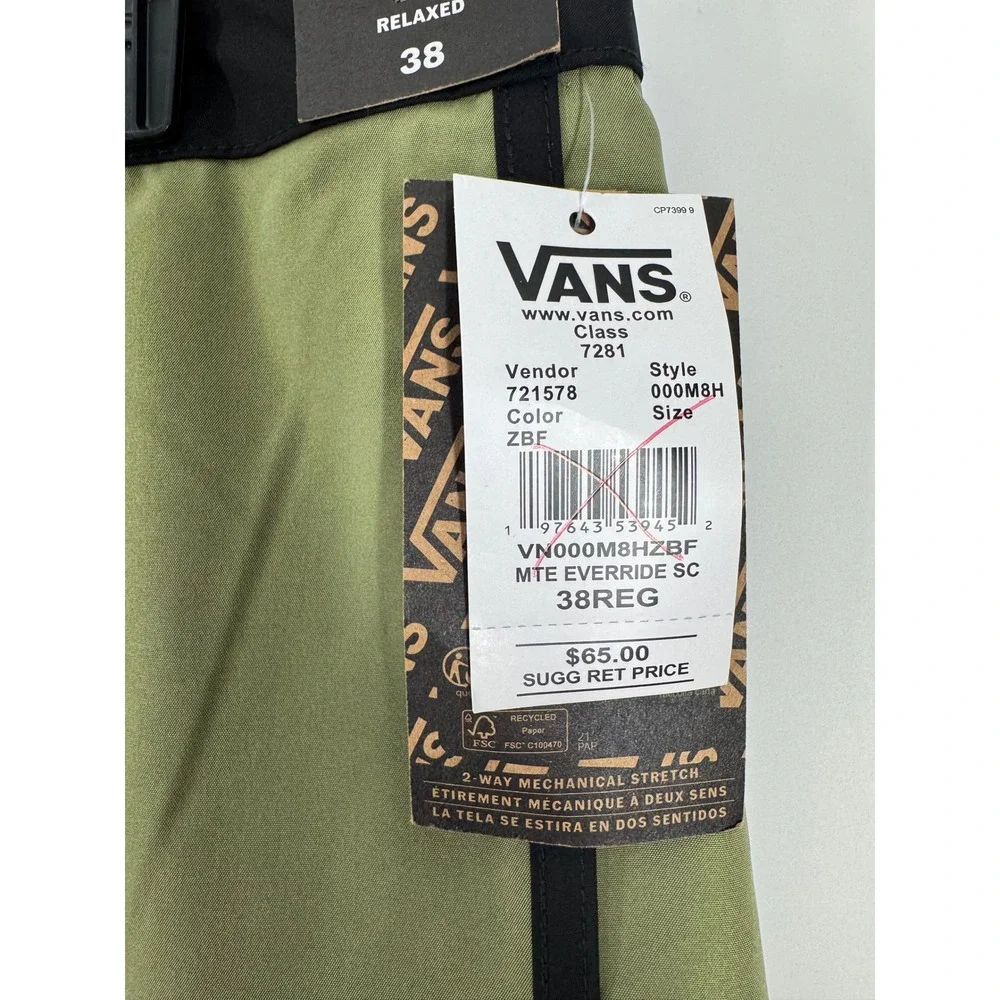 Vans Mens MTE Everride Scalloped Green Black 18